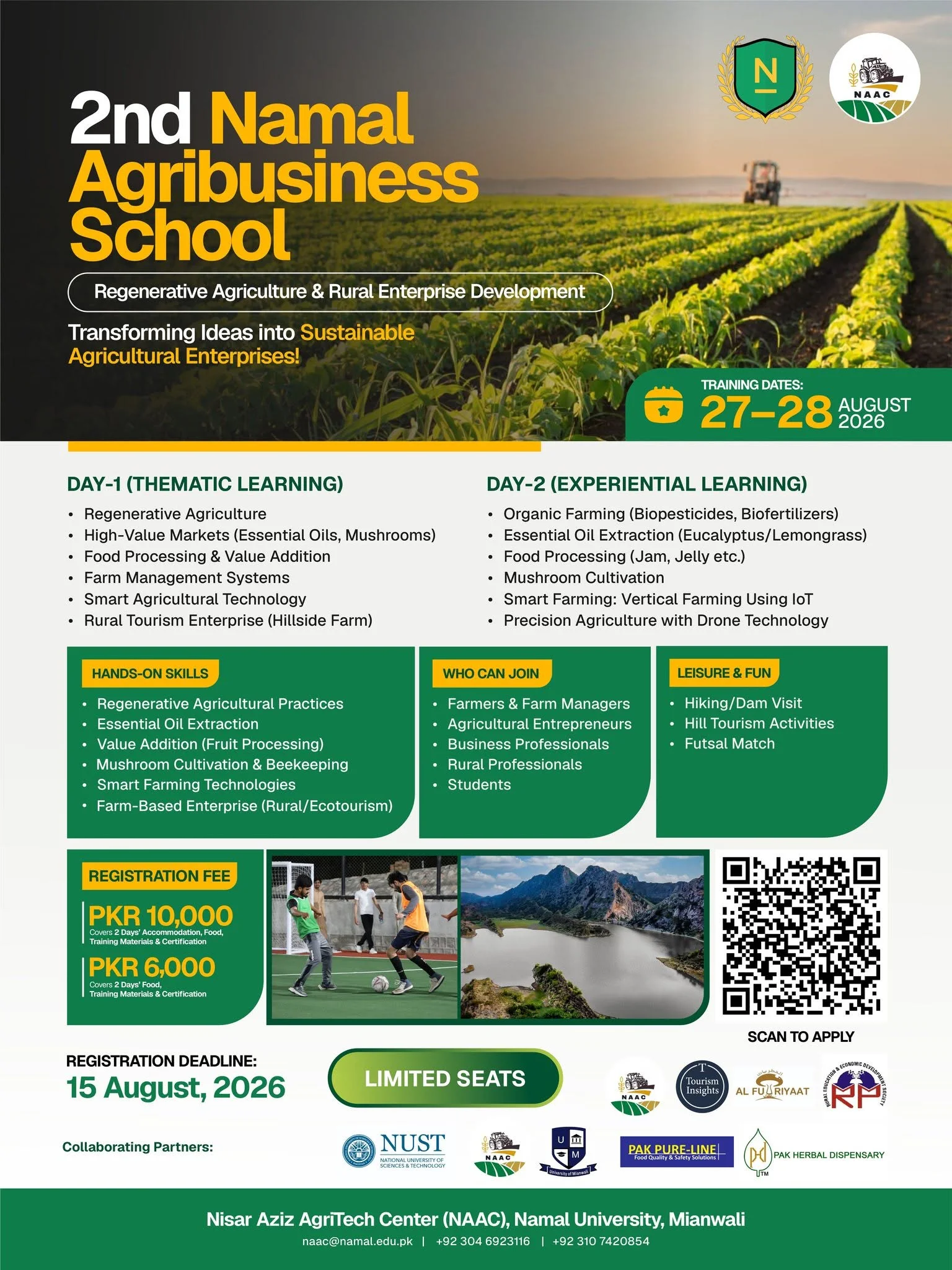 Namal Agribusiness School 2026