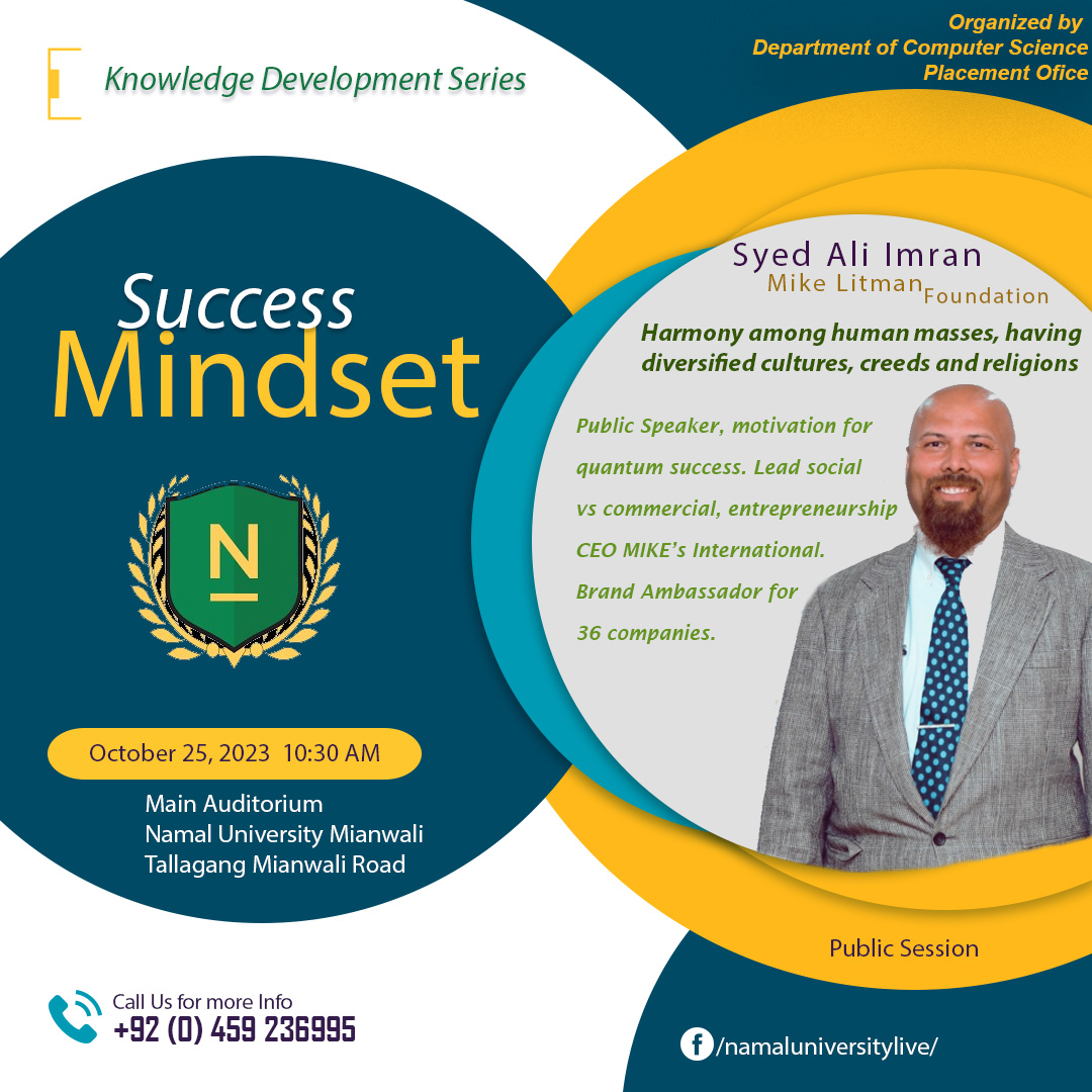 A Seminar on “Success Mindset”