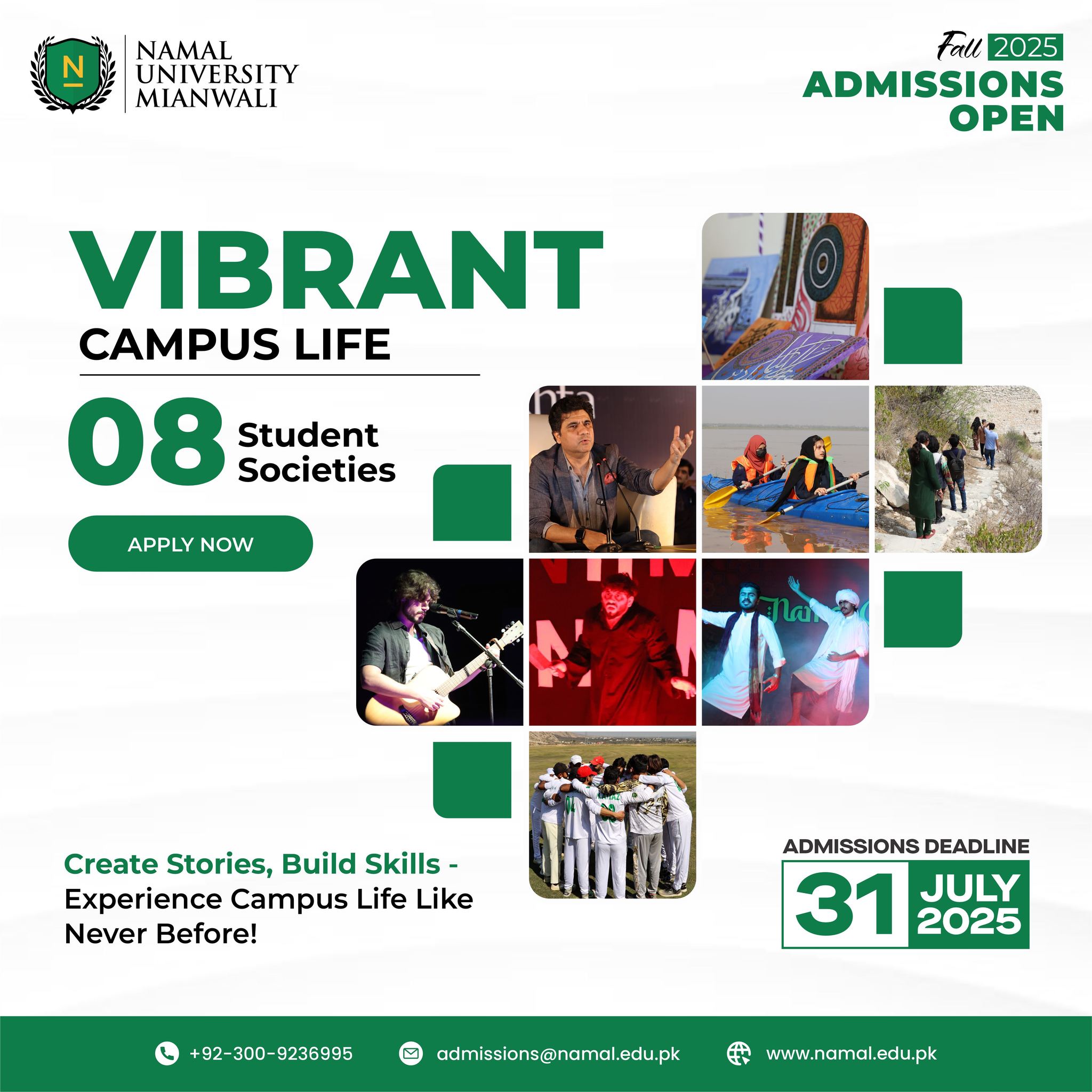 From Stage to Sports – It All Happens at Namal