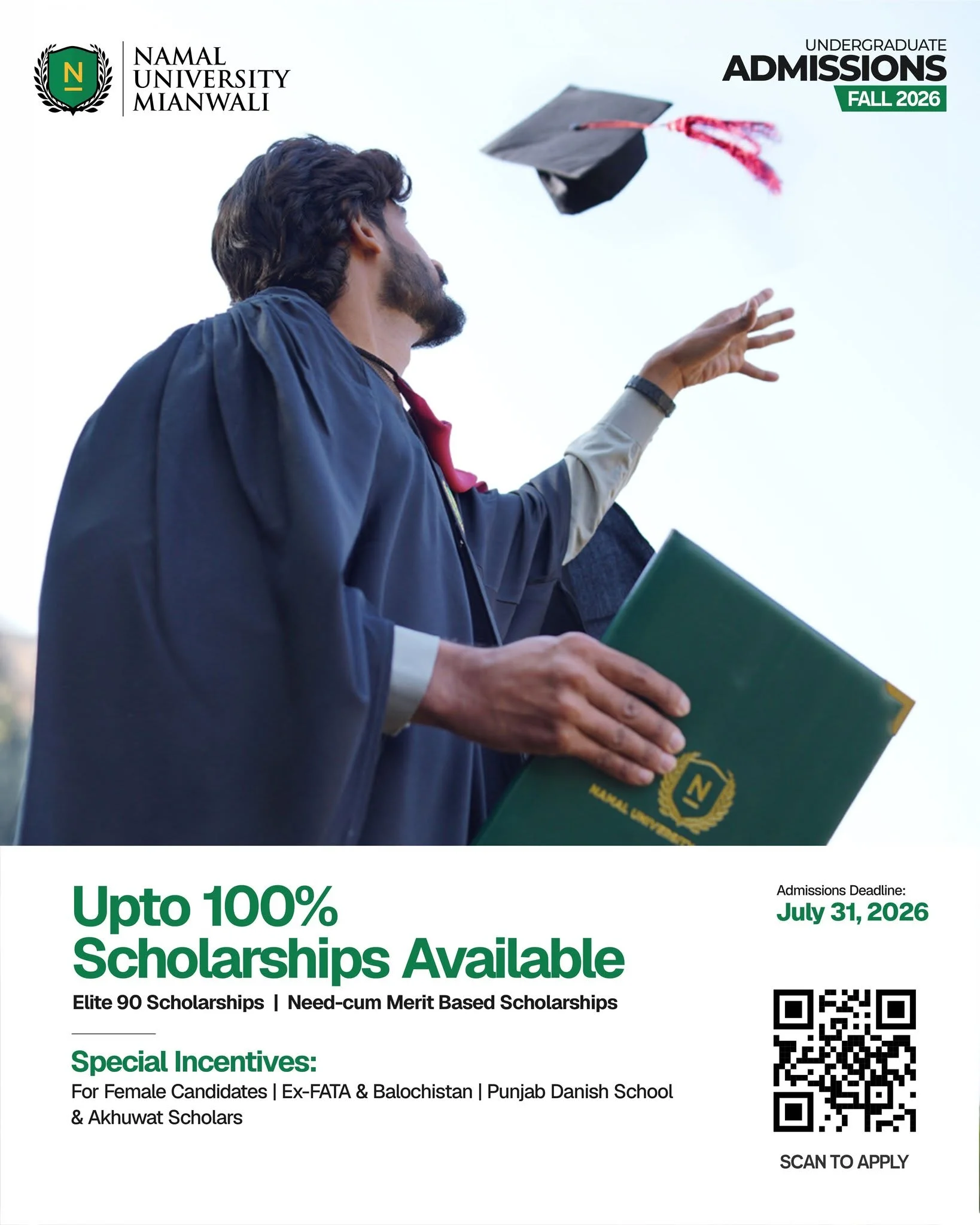 Admissions Open for Fall 2026