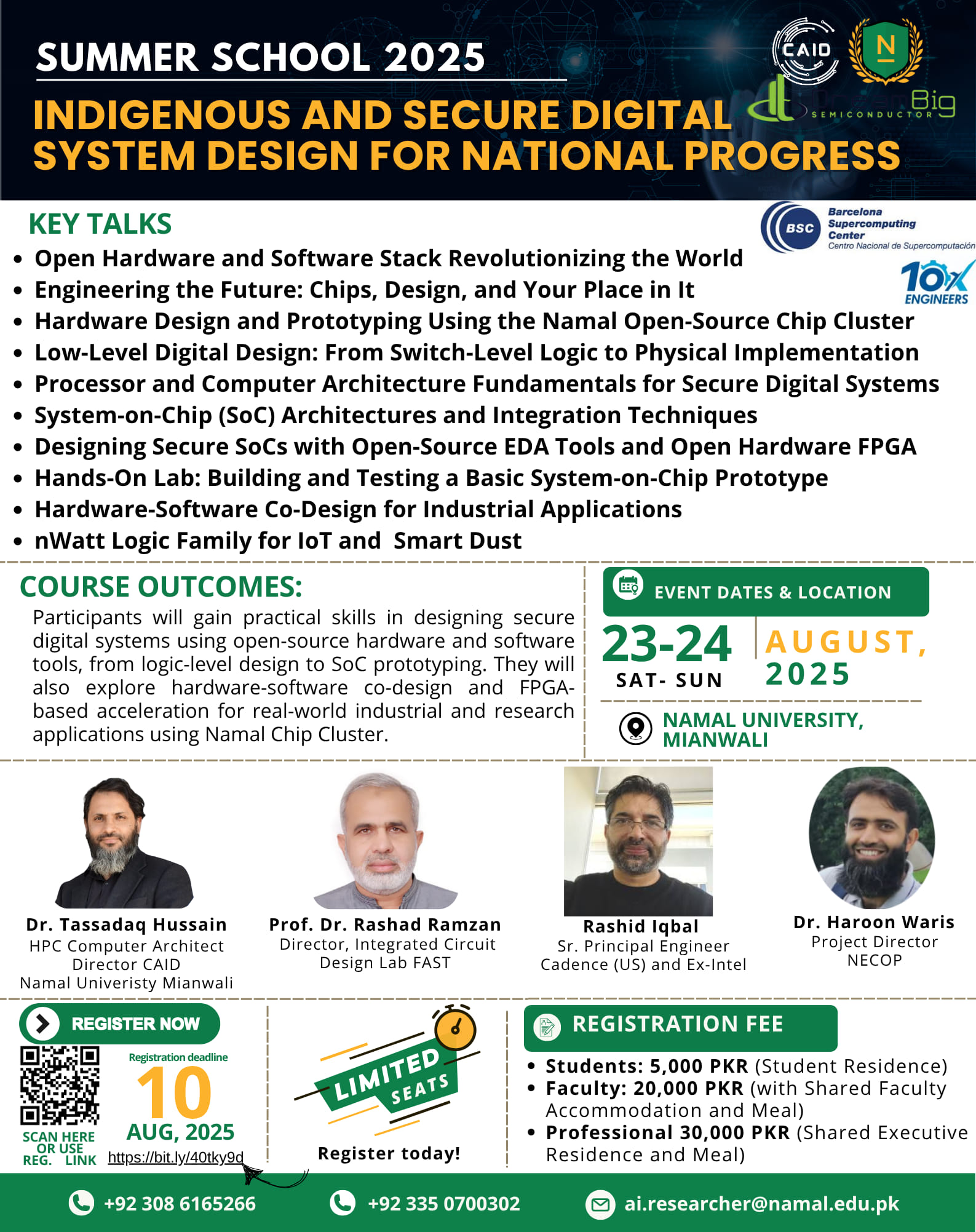 Summer School on Indigenous & Secure Chip Design