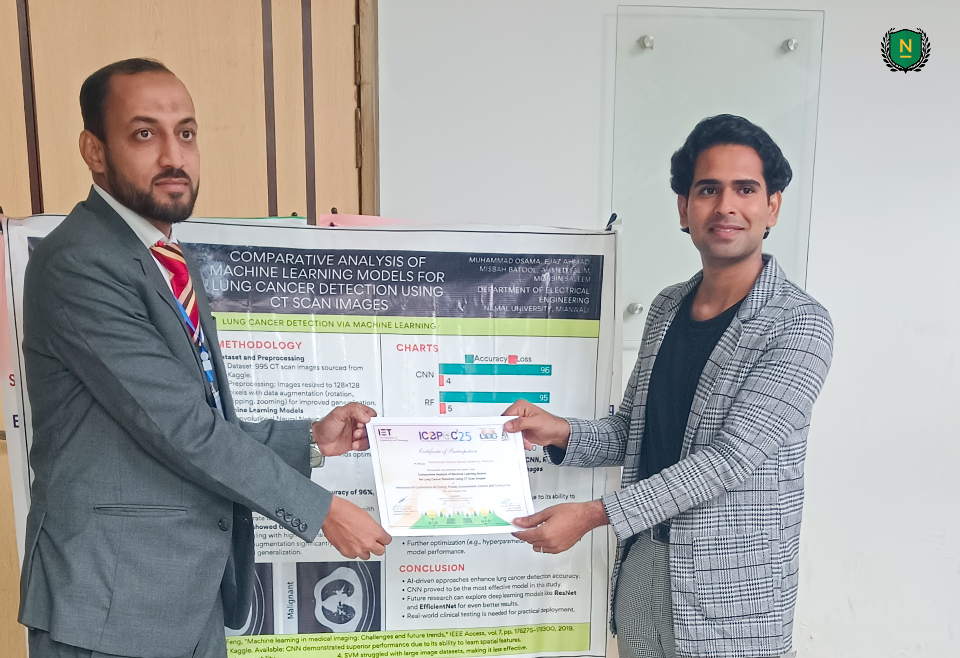 Innovative Minds at Work: Namal Makes Its Mark at ICEPECC 2025