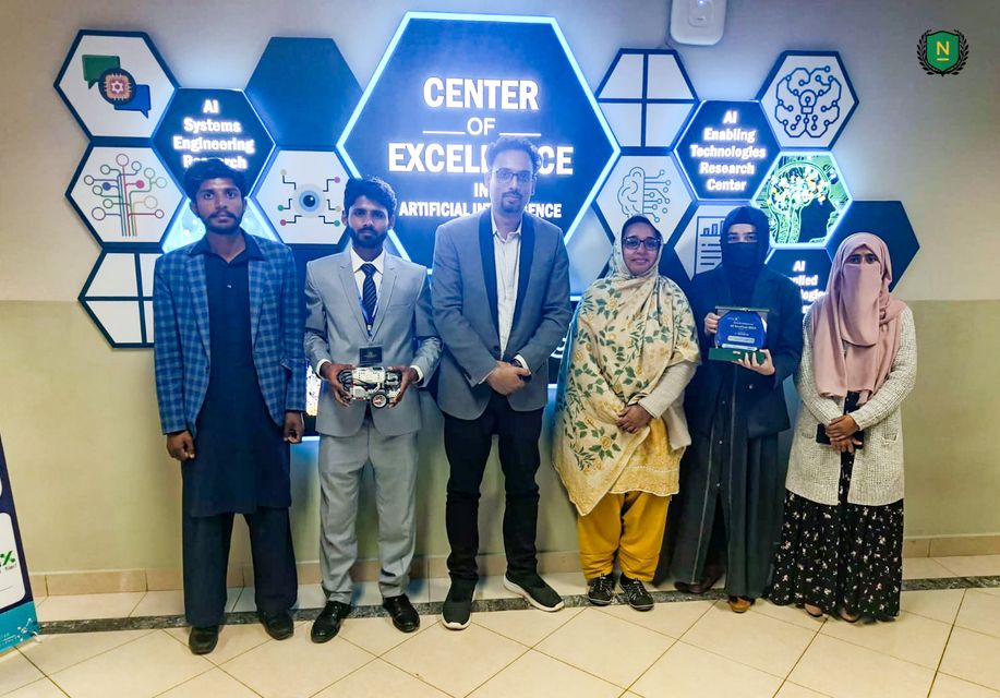 Namal University's Electrical Engineering Team Secures Top Honors at AI-Innofest 2024