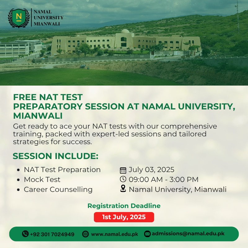 FREE NAT PREPARATORY SESSION!
