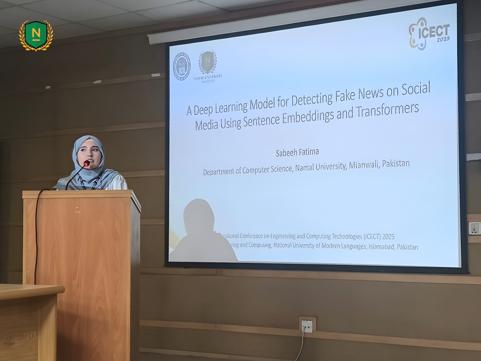 Proud Moment: Best Paper Award at ICECT-2025