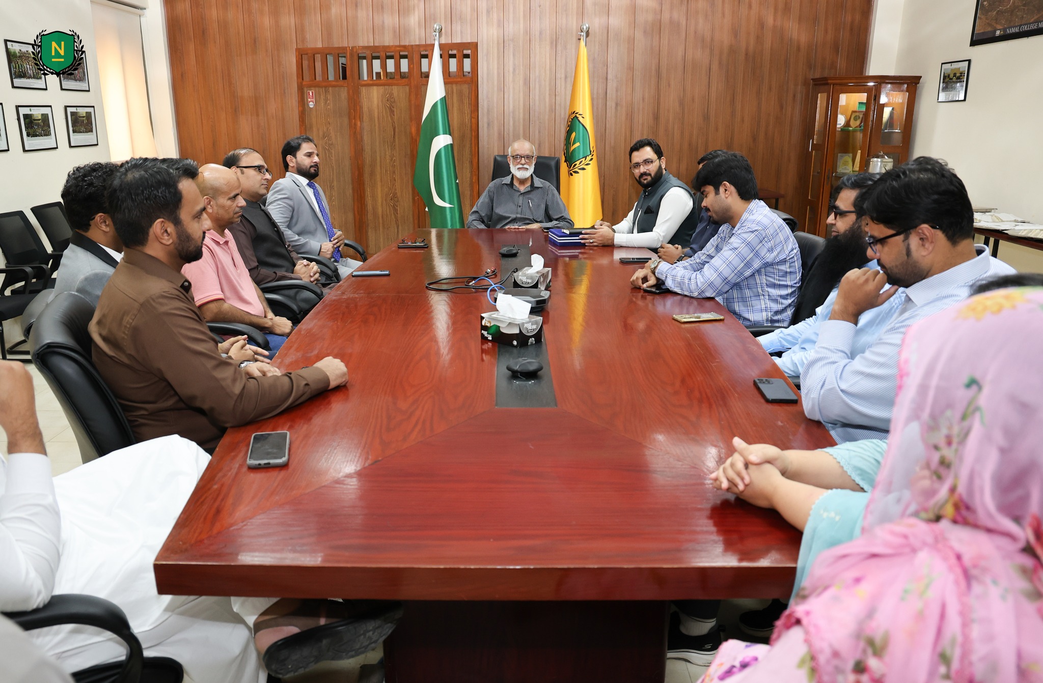 Namal Bids Farewell to Prof. Dr. Ehsan Ullah Khan