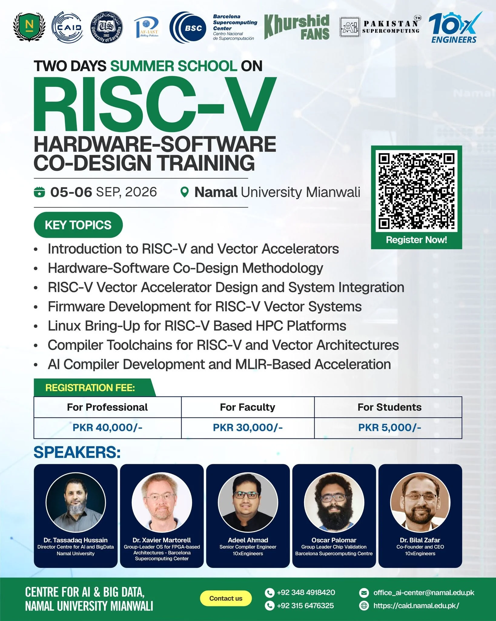 Summer School on RISC-V Hardware–Software Co-Design