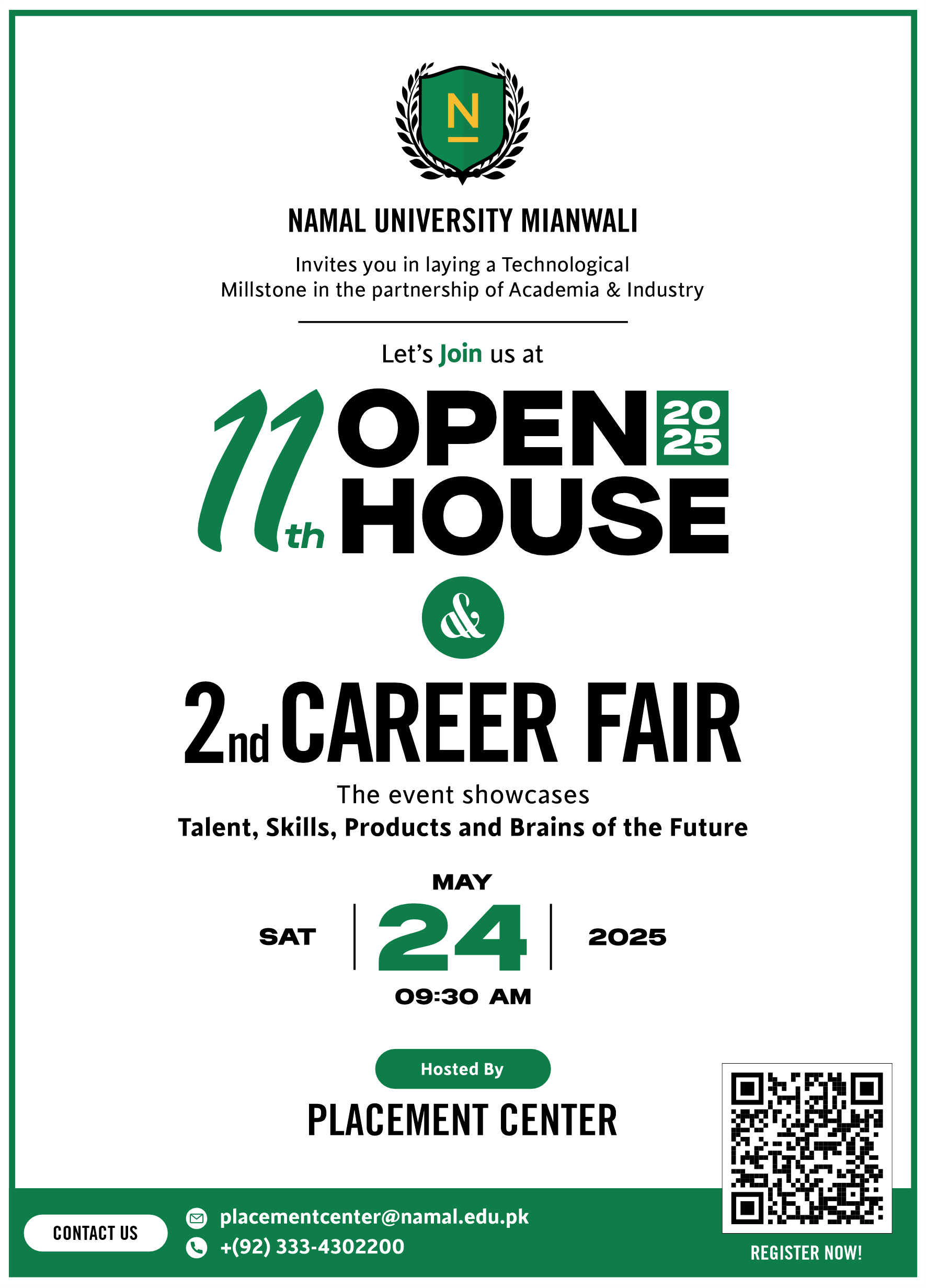 Open house and Career Fair 2025