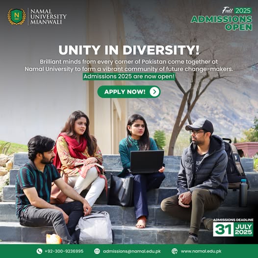 Unity in Diversity | Namal University Mianwali