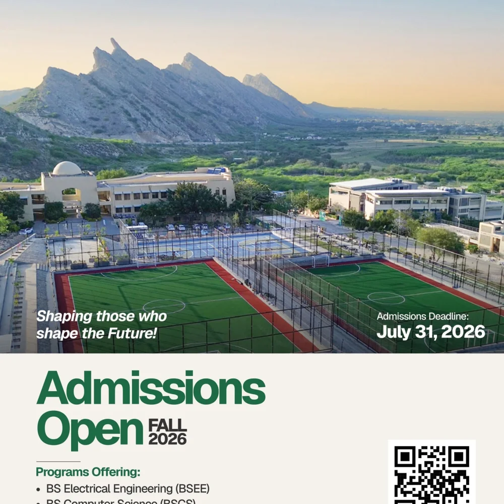 Fall 2026 Admissions Open at Namal University