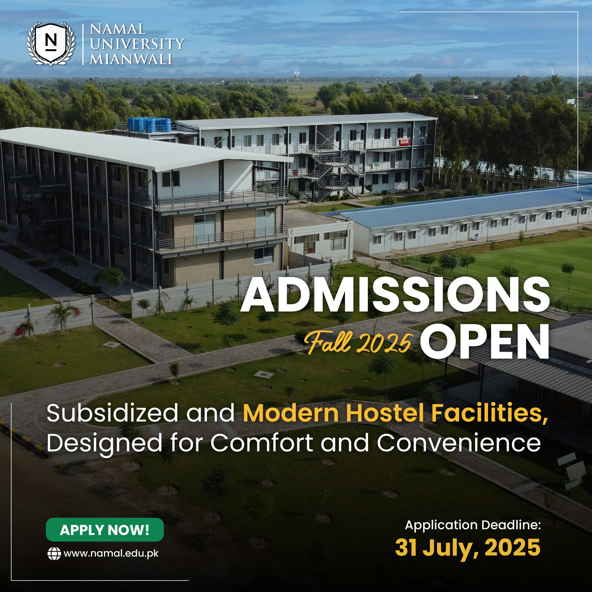 Home away from home | Admissions 2025