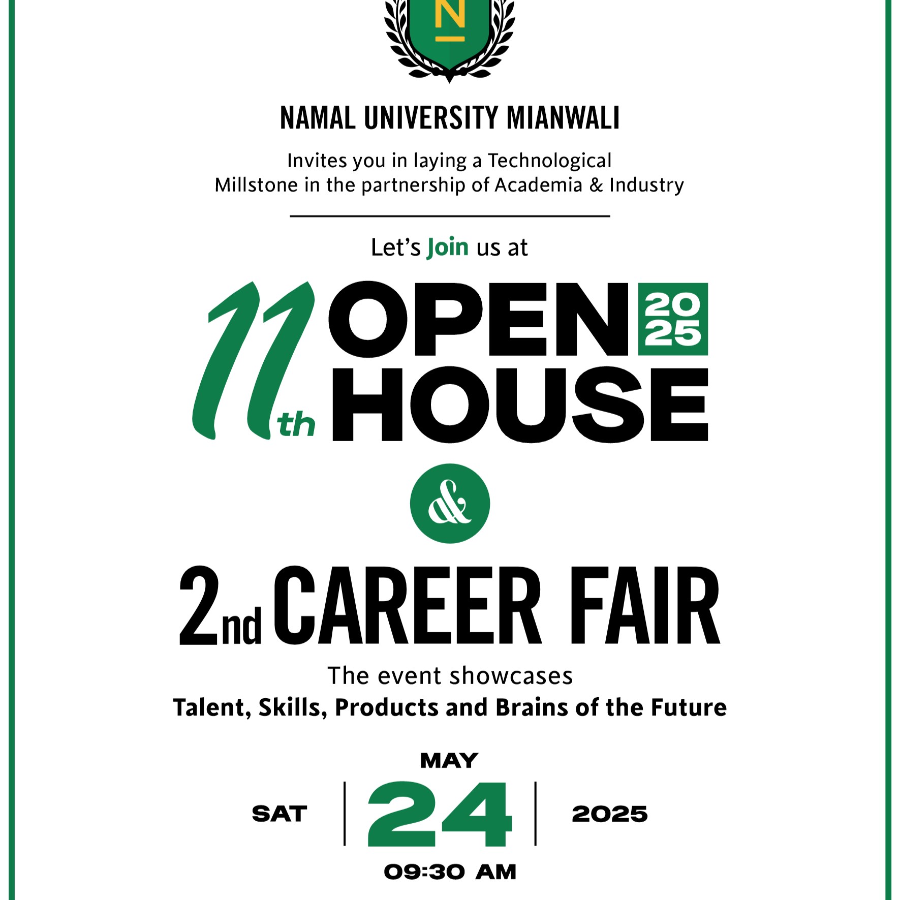 Open house and Career Fair 2025
