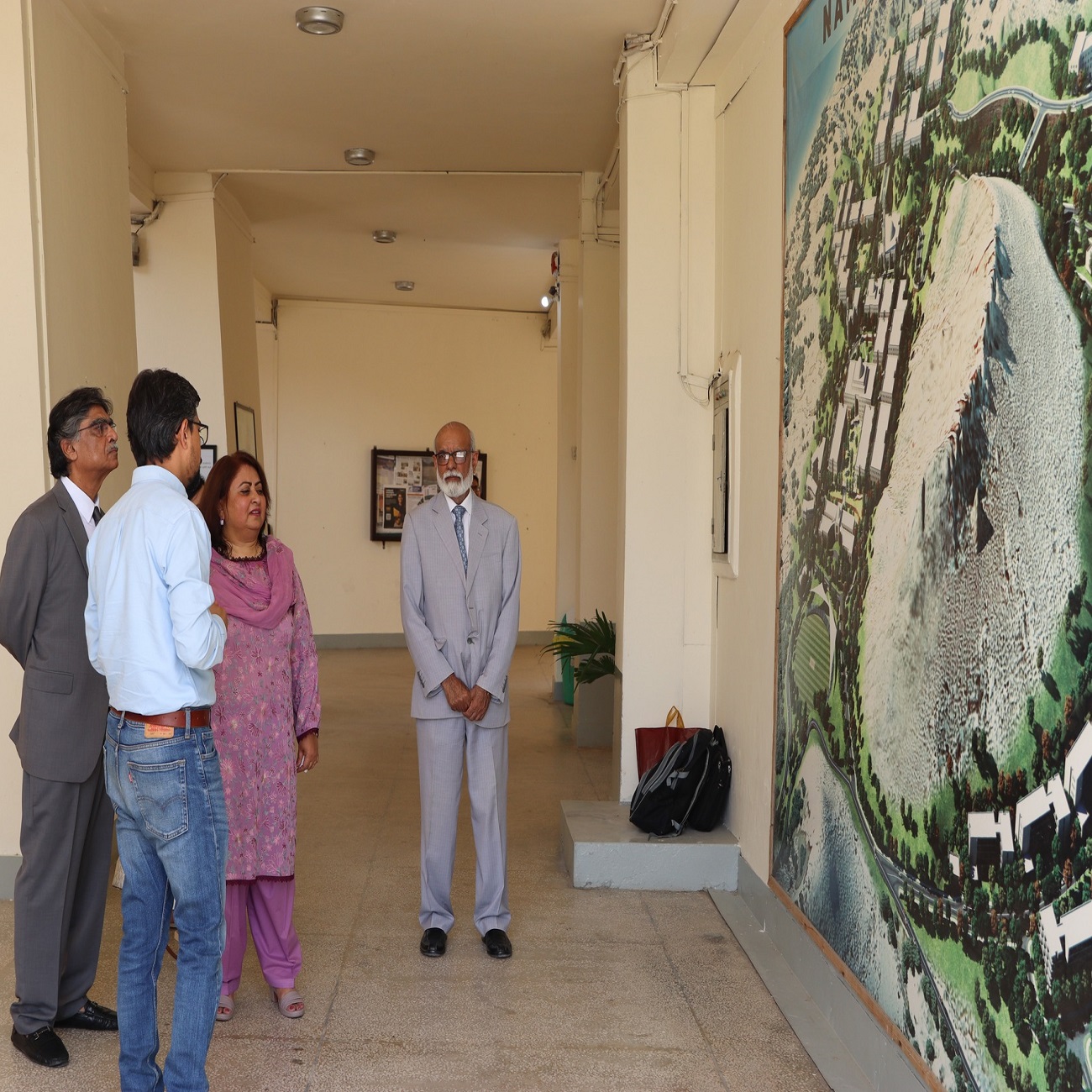 Prof. Dr. Anila Kamal's First Visit to Namal University as BoG Member