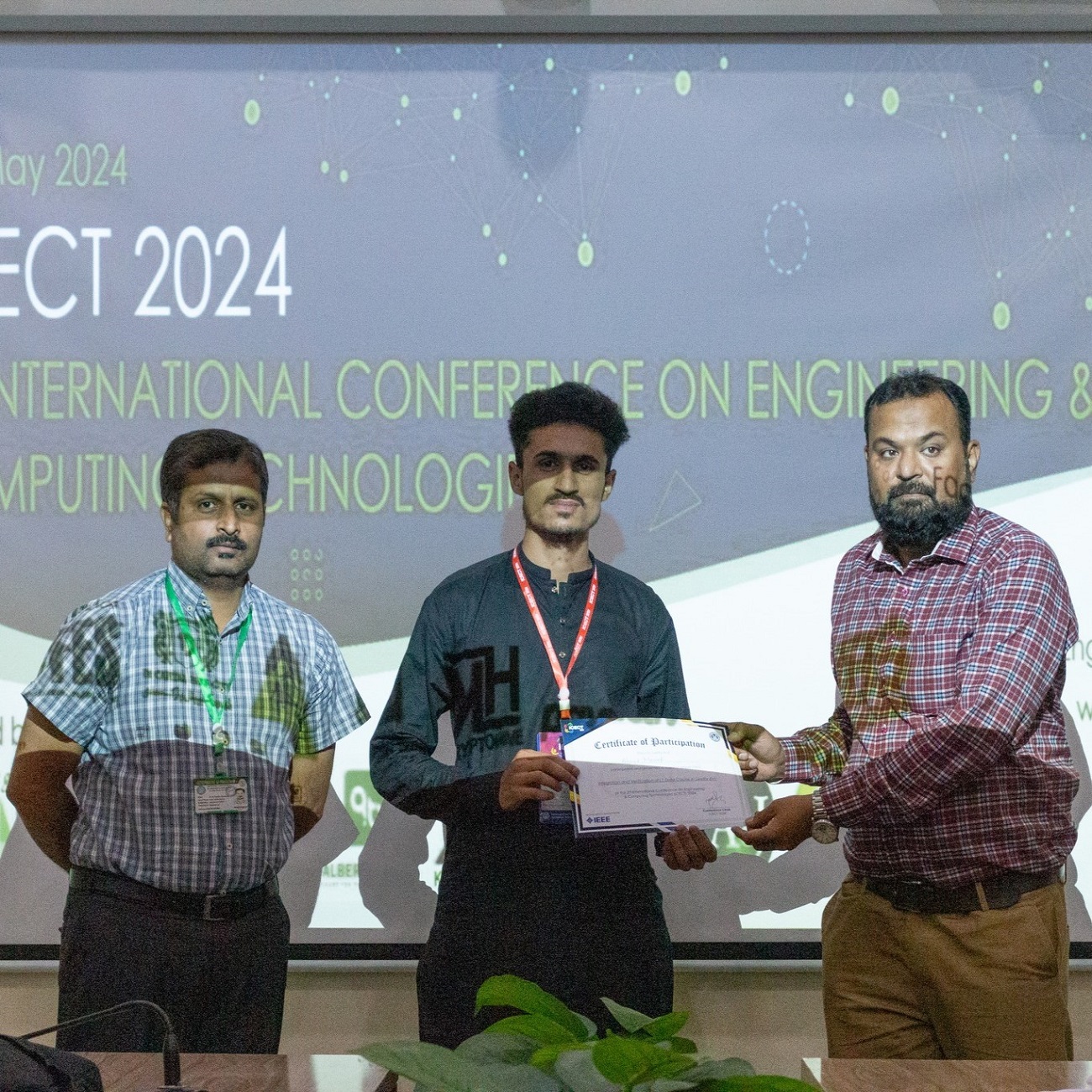 Namal University Students Present at IEEE ICECT 2024
