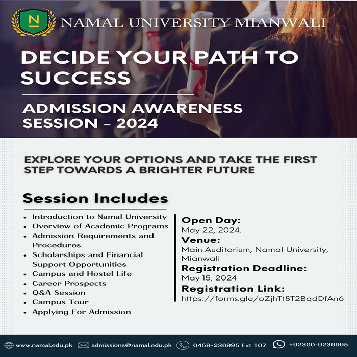 ADMISSION AWARENESS SESSION - 2024