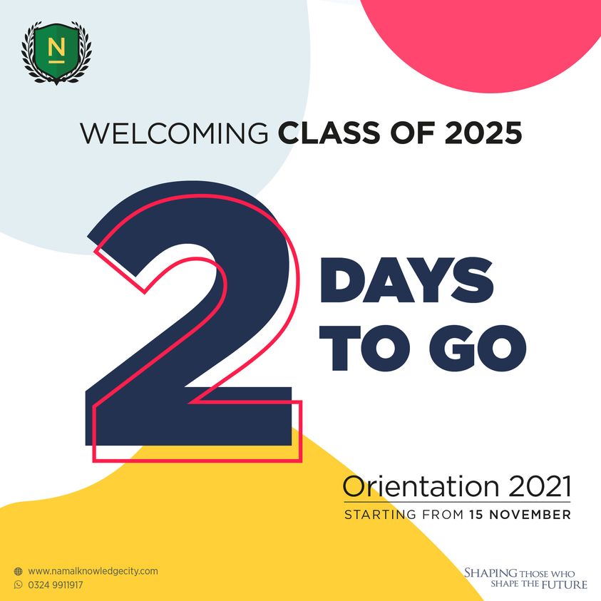 Orientation 2021: 2 days to go