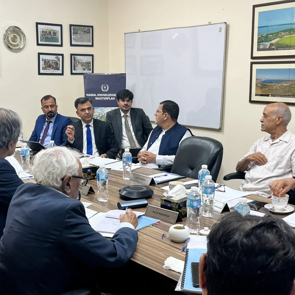 10th Meeting of the Board of Governors of Namal University Held in Lahore